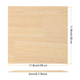 High-Quality Craft Wood Sheets for Laser Engraving and Cutting