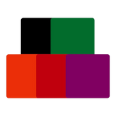 Bunte Acrylplatten 5 Farben 200 x 200 x 3 mm mit intelligenter Erkennung – 10er Set