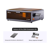 Creality Falcon A1 Pro 20W Dual-Lasergravierer mit geschlossenem Gehäuse