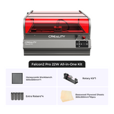 Creality Falcon2 Pro 22W Geschlossener Laser Gravierer & Cutter All-in-One Kit