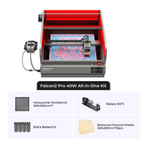 Creality Falcon2 Pro 40W Geschlossener Laser Gravierer & Cutter Alles-in-Einem-Kit