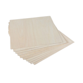 Lindenholz-Sperrholzplatte 305 x 305 mm (12" x 12") für Lasergravierer