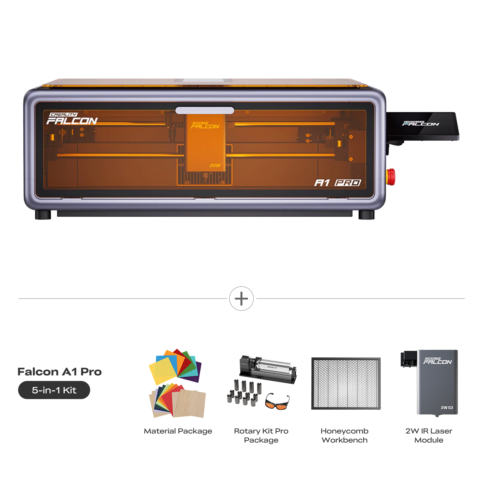 [Bestseller] Creality Falcon A1 Pro 20W All-In-One Combo