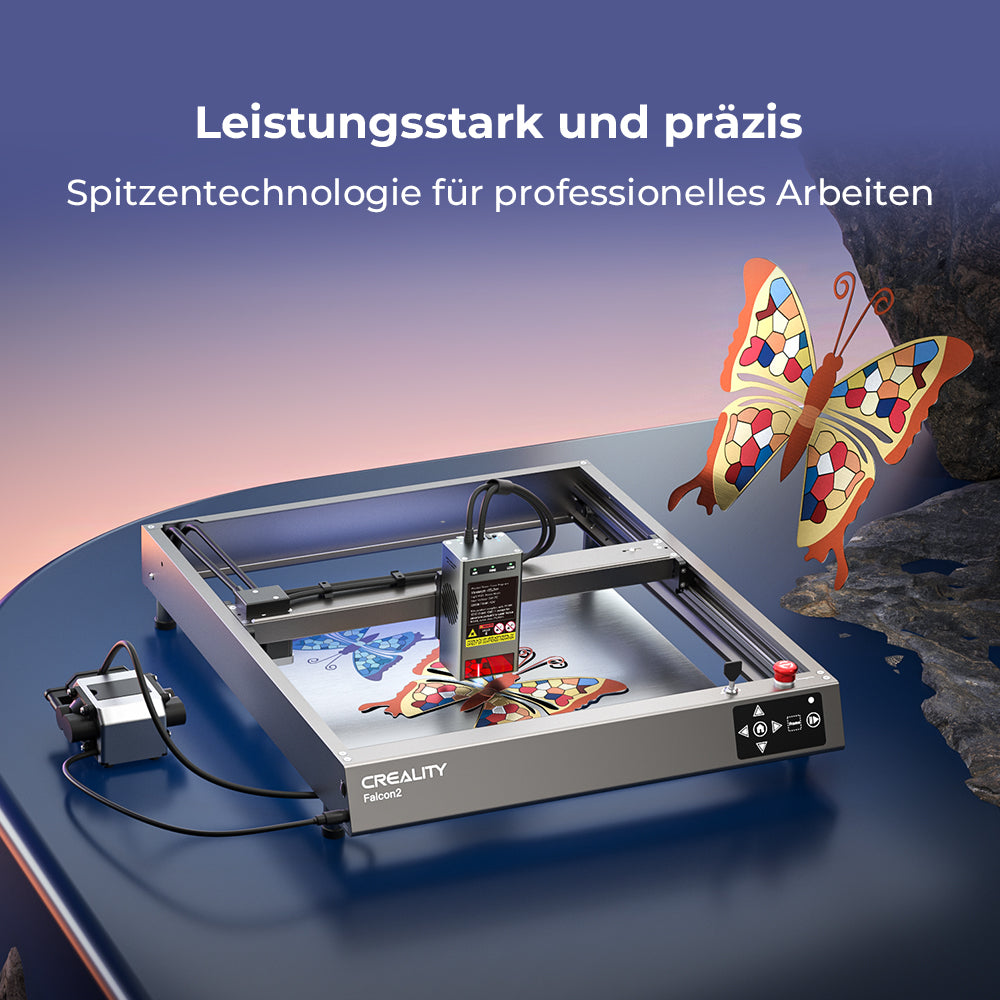 Creality Falcon2 40W Laser Gravierer Alles-in-Einem-Kit