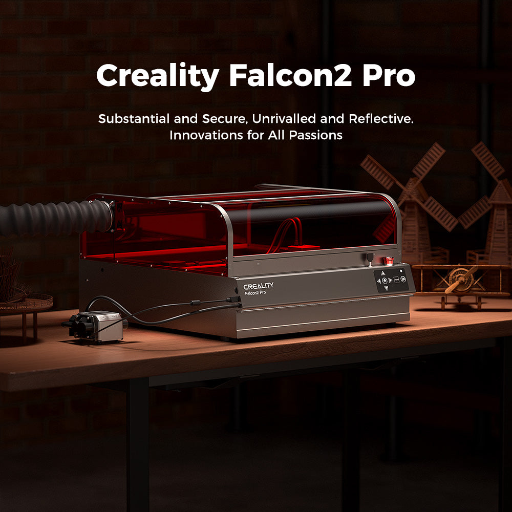 Creality Falcon2 Pro 40W Geschlossener Laser Gravierer & Cutter Add-on Kit