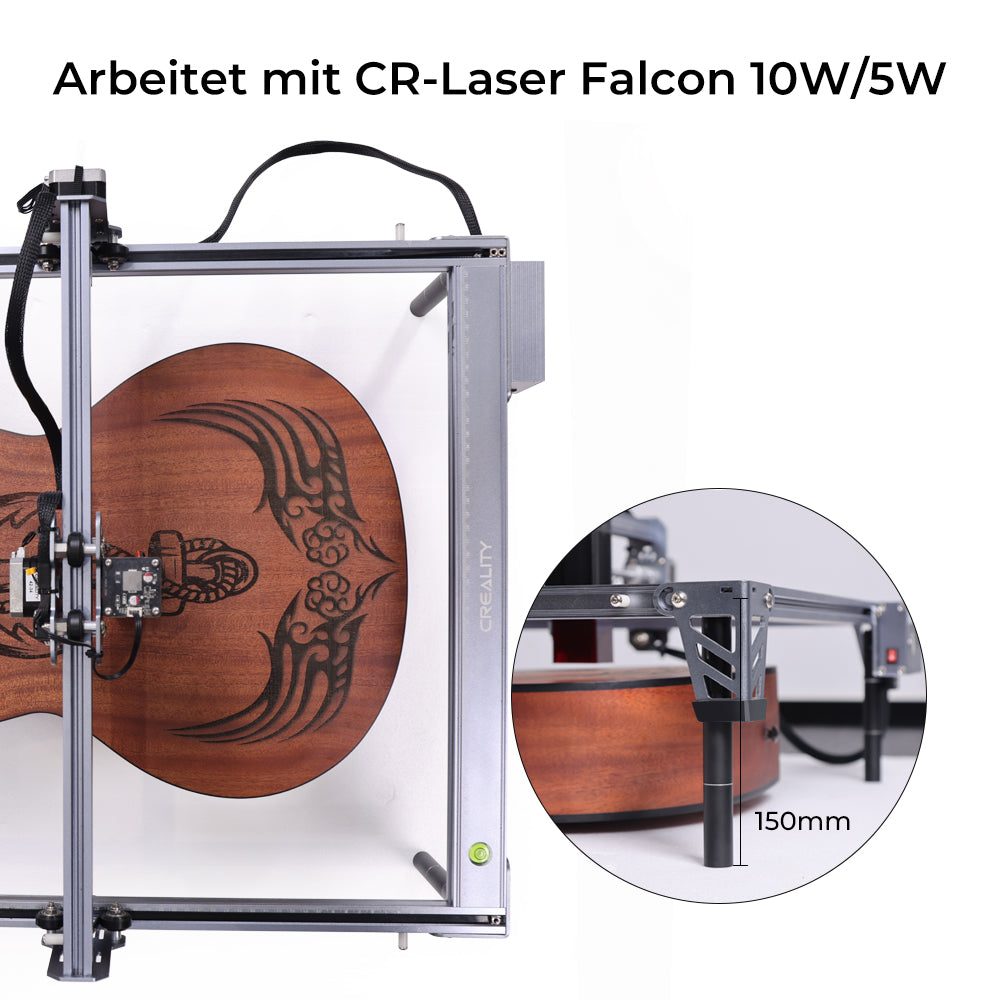 Erhöhungs-Standbeine für CR-Laser Falcon 10W & 5W & 7,5W