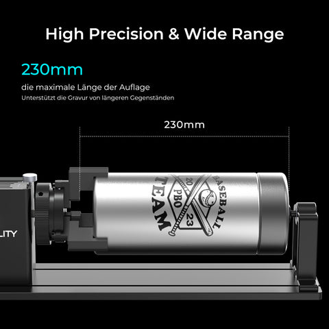 Rotary Kit Pro für Lasergraviermaschine
