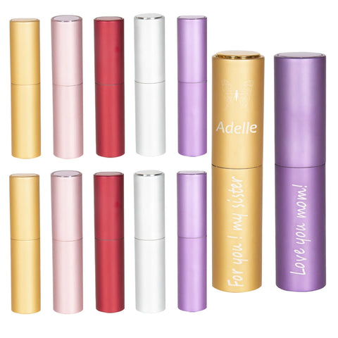 10 Stück 8 ml tragbare Zerstäuber-Parfümzerstäuberflaschen