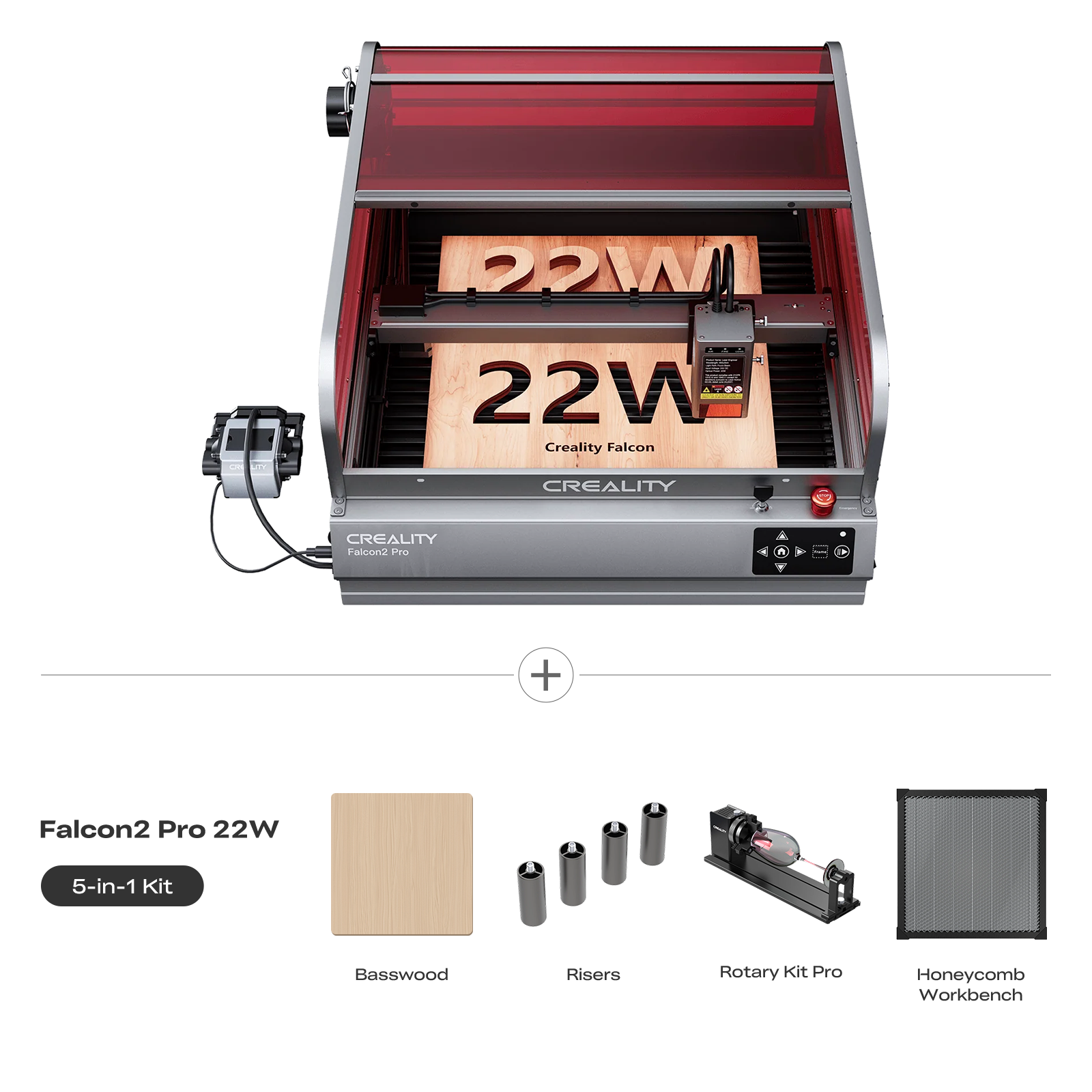 Creality Falcon2 Pro 22W All-in-One Combo