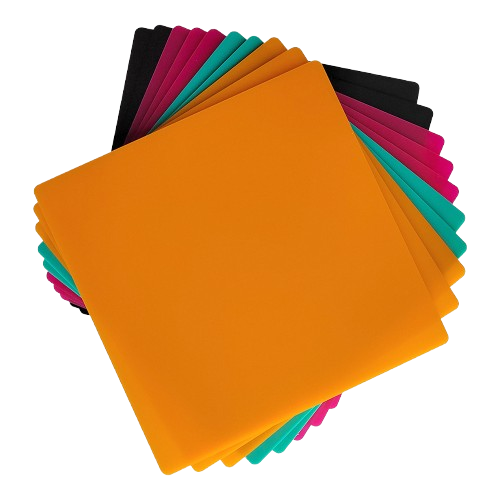 Farbige Acrylplatten 4 Farben 200 × 200 × 3 mm mit intelligenter Erkennung 10 Stück