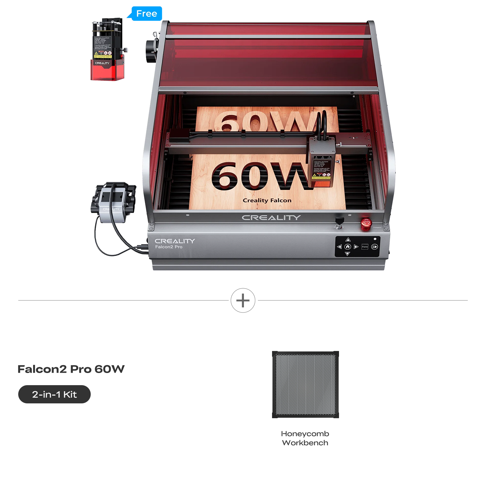 Creality Falcon2 Pro 60W - Basis-Kit