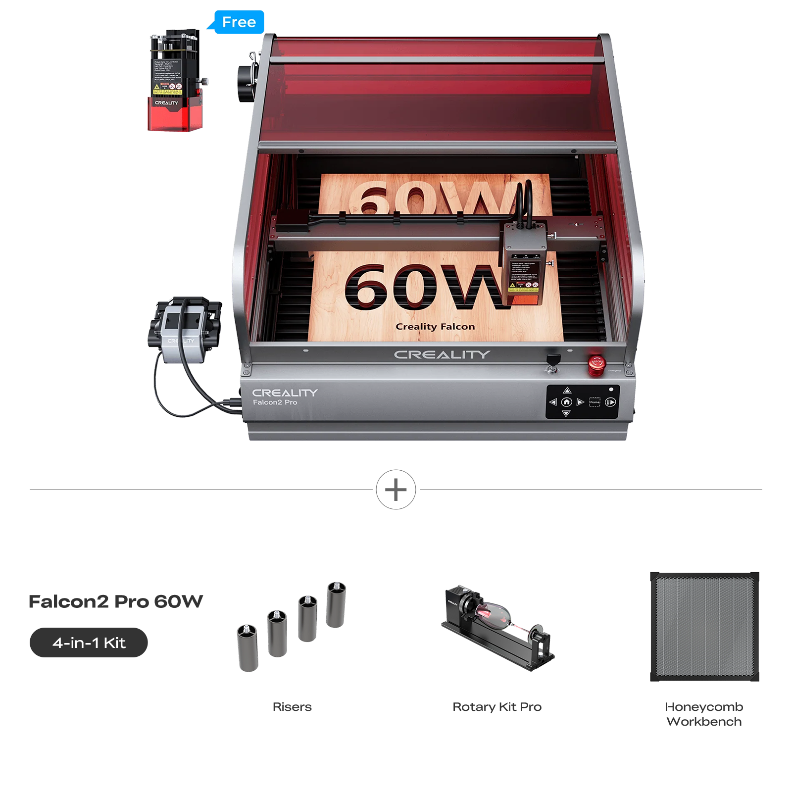 Creality Falcon2 Pro 60W - Master-Kit