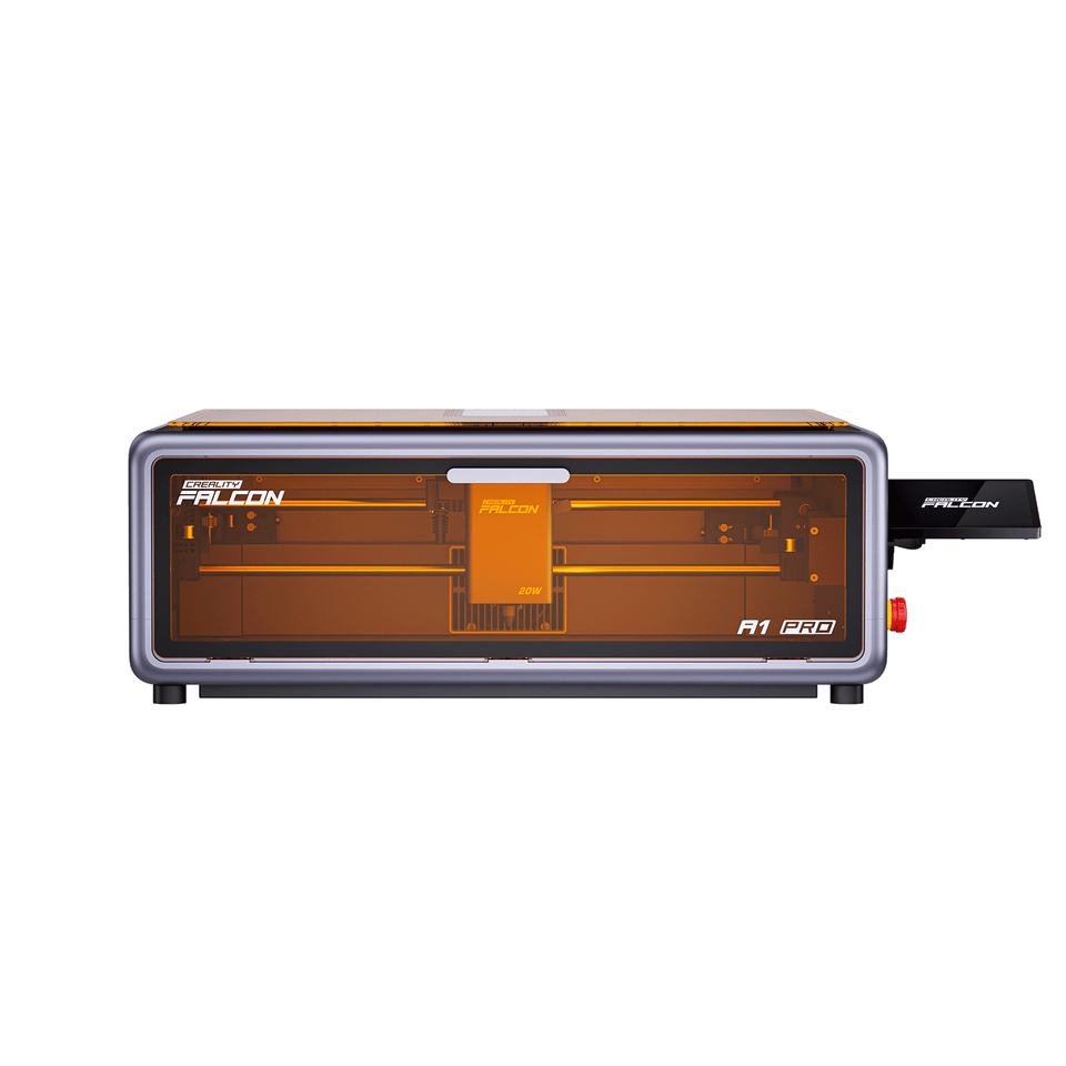 Creality Falcon A1 Pro 20W Dual-Lasergravierer mit geschlossenem Gehäuse