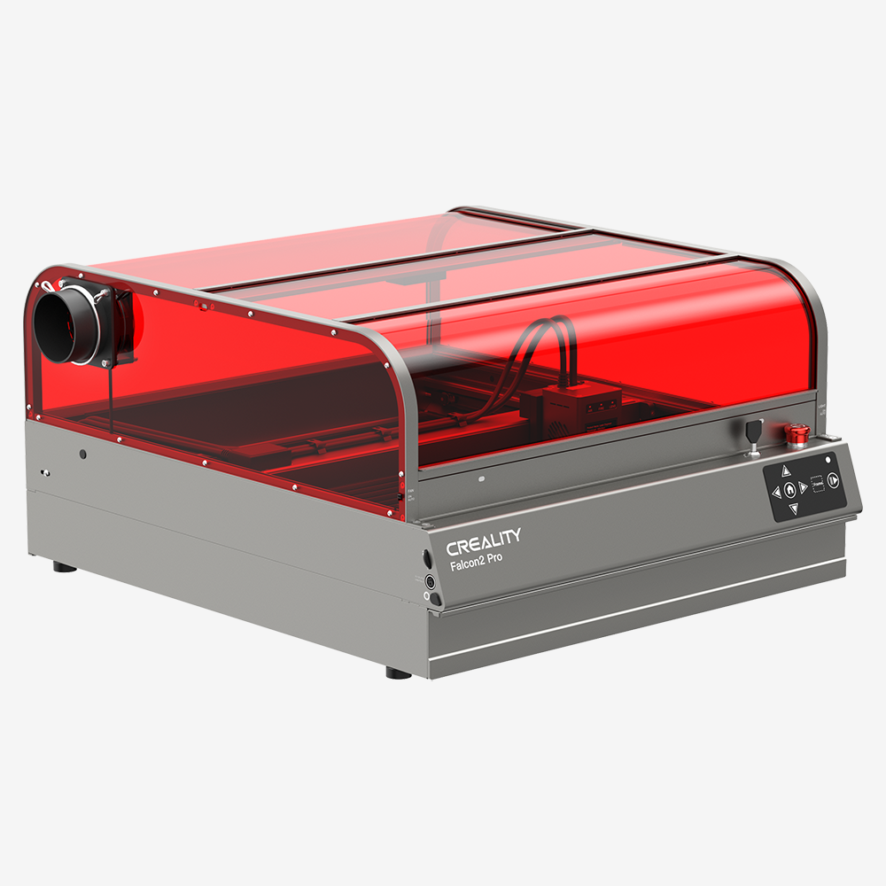 Creality Falcon2 Pro 60W Geschlossener Laser-Gravierer Pro Sicherer Alles-in-Einem-Kit