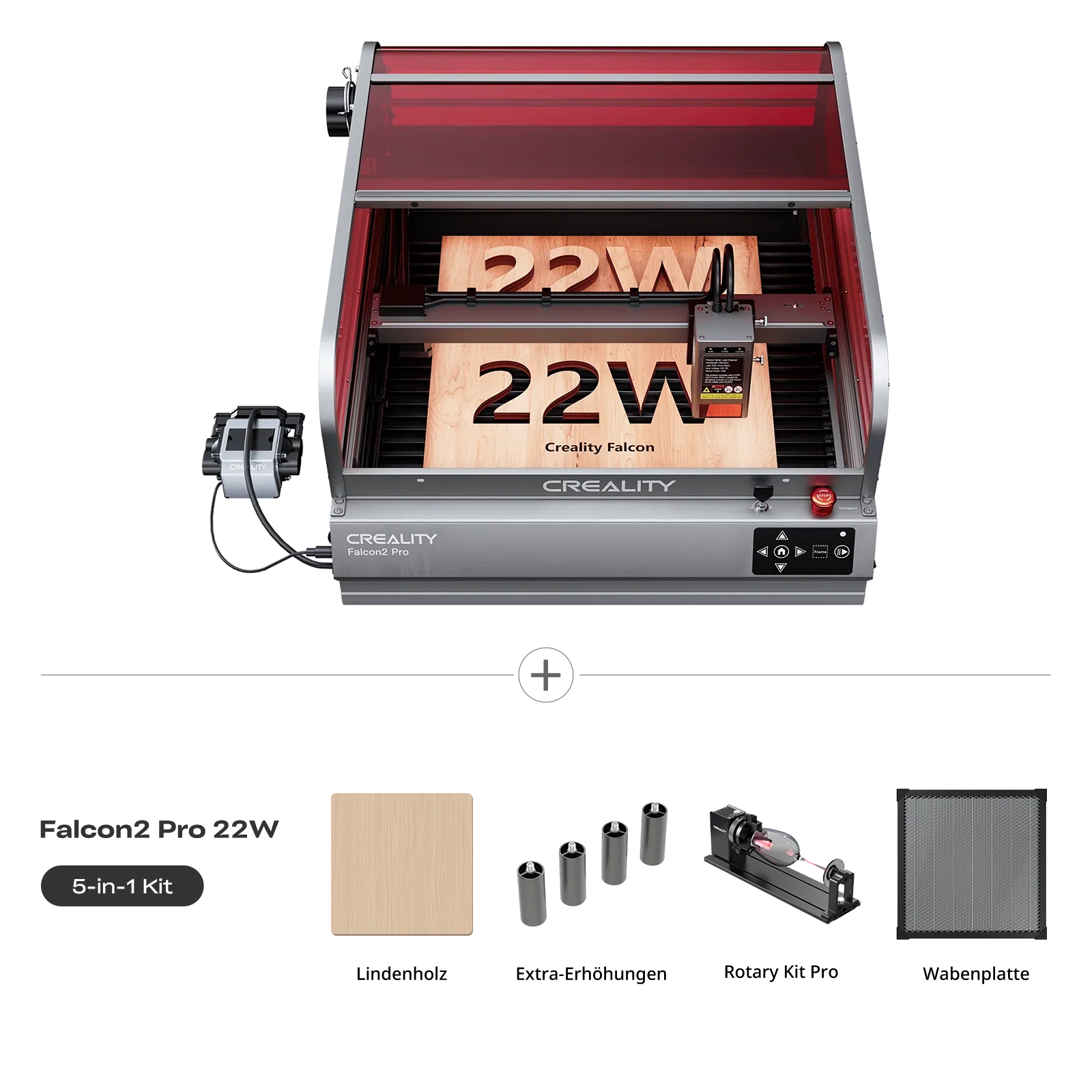 Creality Falcon2 Pro 22W Komplett-Kit