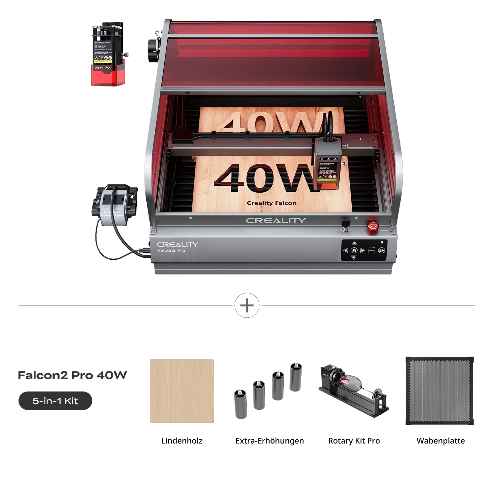 Creality Falcon2 Pro 40W Komplett-Kit