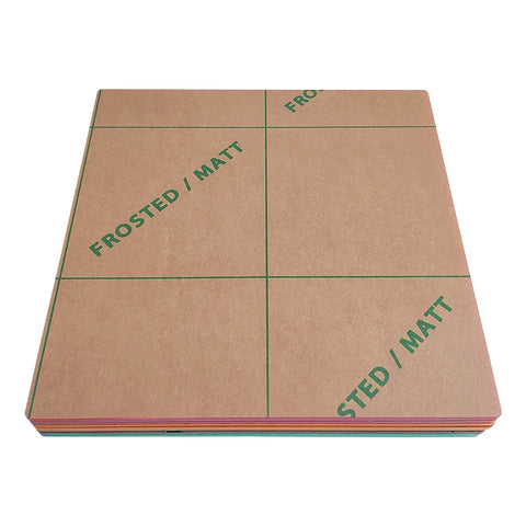 Farbige Acrylplatten 4 Farben 200 × 200 × 3 mm mit intelligenter Erkennung 10 Stück