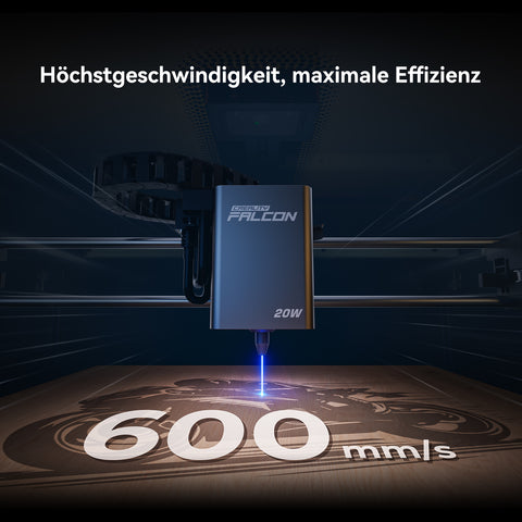 Creality Falcon A1 Pro 20W Dual-laser Geschlossener