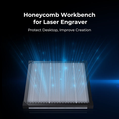 Waben-Arbeitstisch für Lasergravierer & 3D-Drucker 500* 500mm/460*364mm/235*235mm