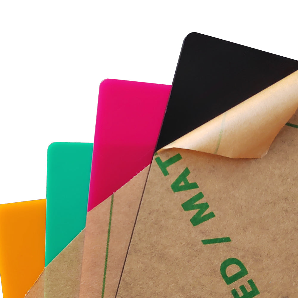 Farbige Acrylplatten 4 Farben 200 × 200 × 3 mm mit intelligenter Erkennung 10 Stück