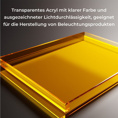 Falcon-Serie Transparentes Acryl in drei Farben / 10 Stücke