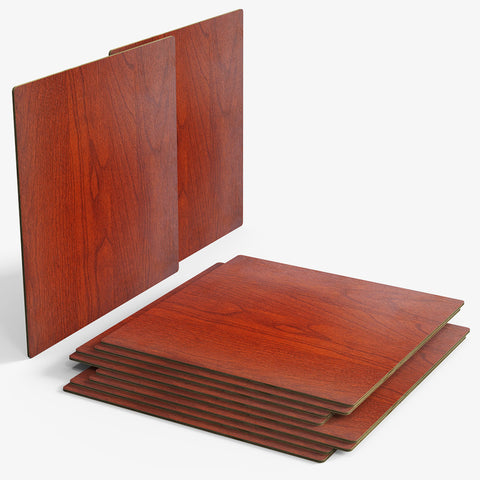 Palisander-Sperrholzplatten 300 × 300 × 3 mm mit intelligenter Erkennung 10 Stück