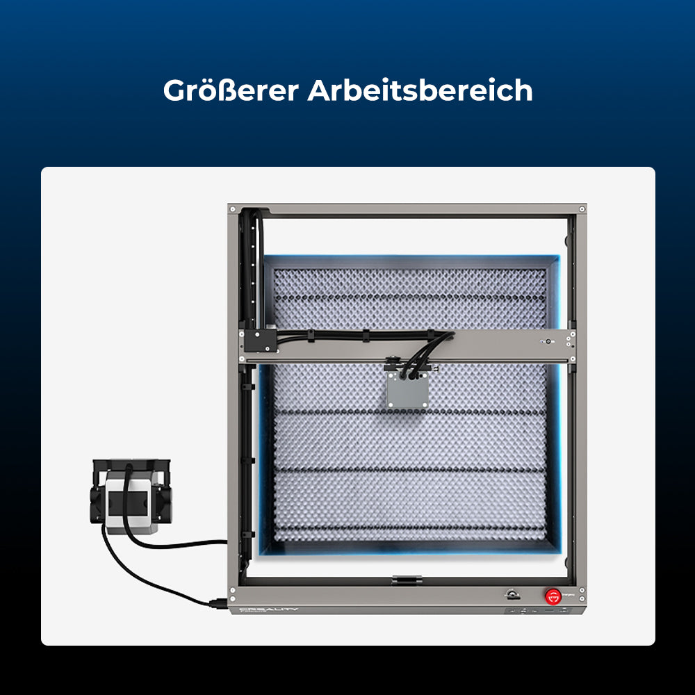 Waben-Arbeitstisch für Lasergravierer & 3D-Drucker 500mm * 500mm