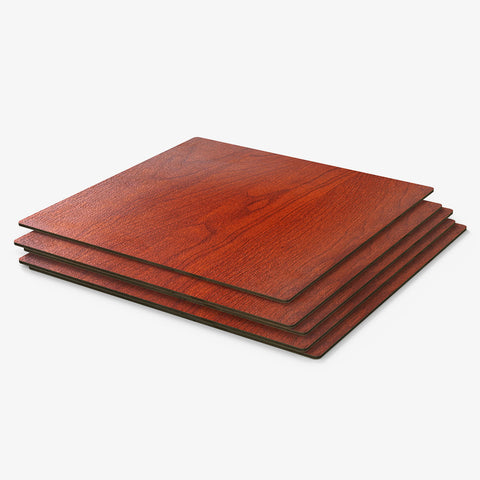 Palisander-Sperrholzplatten 300 × 300 × 3 mm mit intelligenter Erkennung 10 Stück