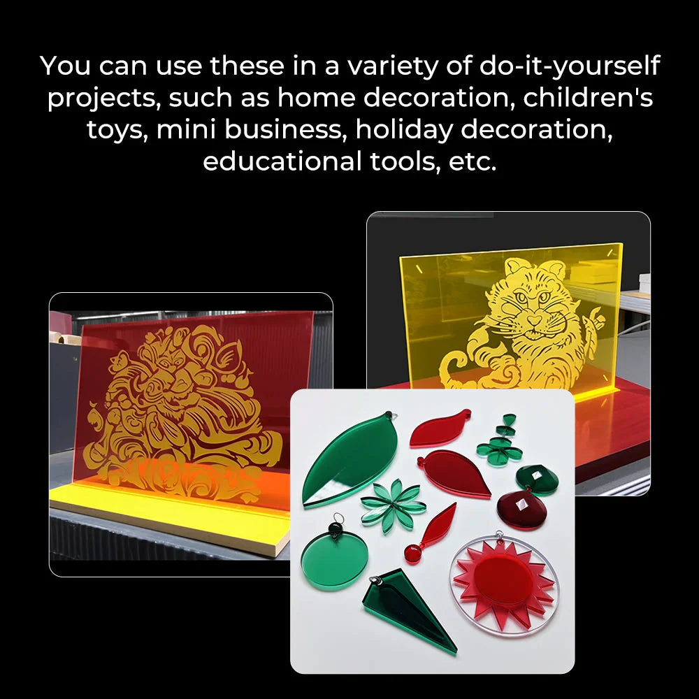 Acrylic Sheets for Laser Cutting