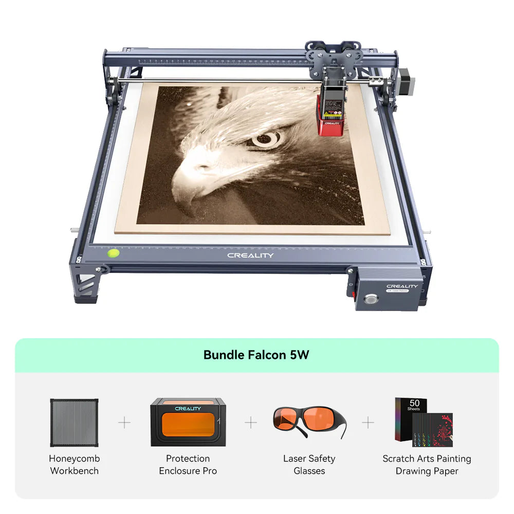 5W CR-Laser Falcon Graviermaschine