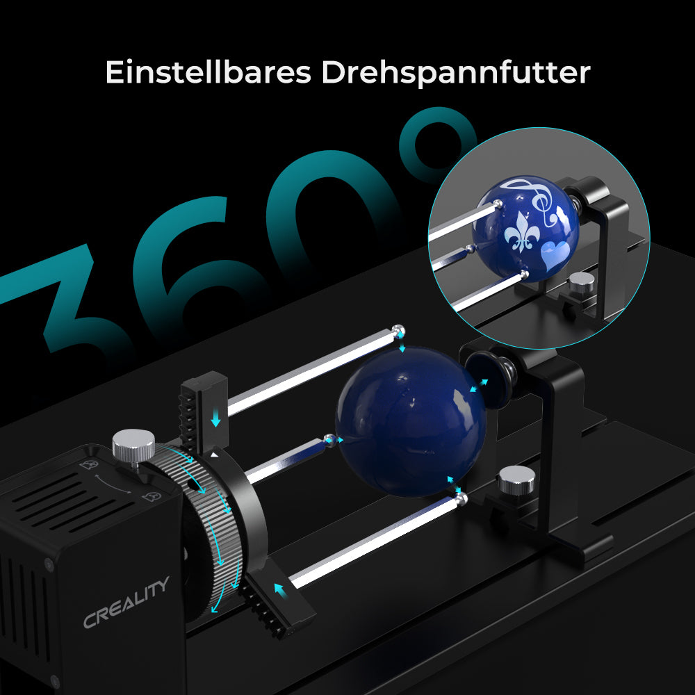 Rotary Kit Pro für Lasergraviermaschine