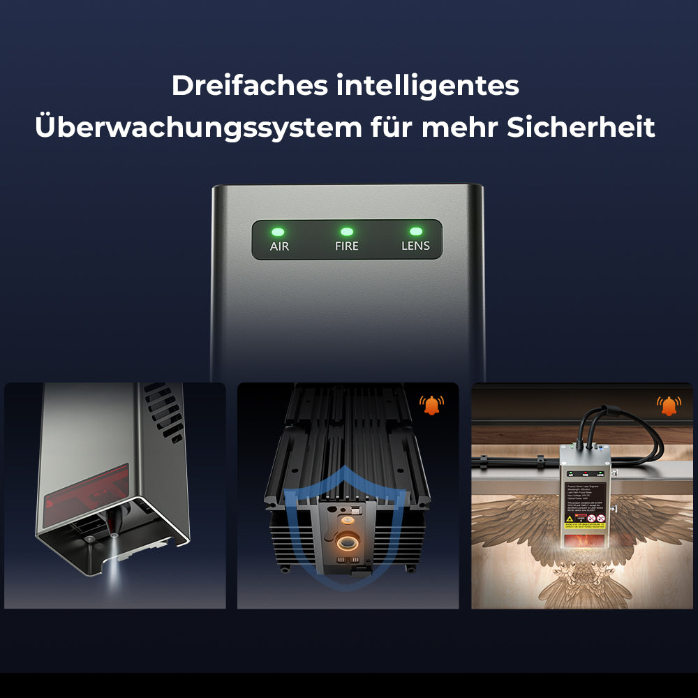 Creality Falcon2 40W Laser Gravierer Alles-in-Einem-Kit
