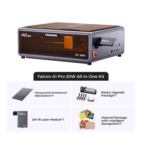Creality Falcon A1 Pro 20W Dual-laser Geschlossener