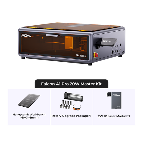Creality Falcon A1 Pro 20W Dual-laser Geschlossener