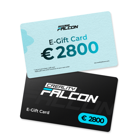 Geschenkkarten（€100-€2800）CrealityFalcon