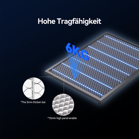 460×346 mm Wabenarbeitstisch für Falcon A1