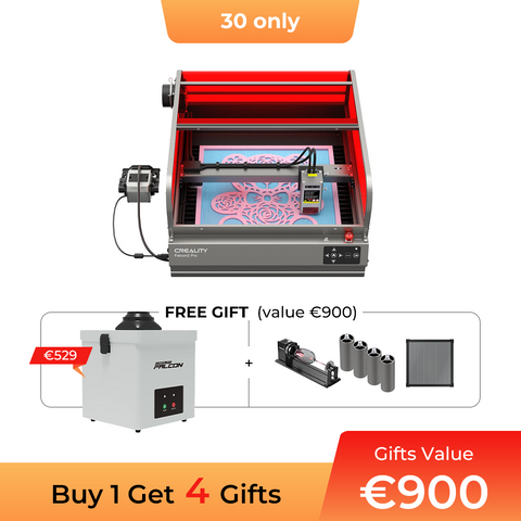 Creality Falcon2 Pro Geschlossener Laser Gravierer & Cutter