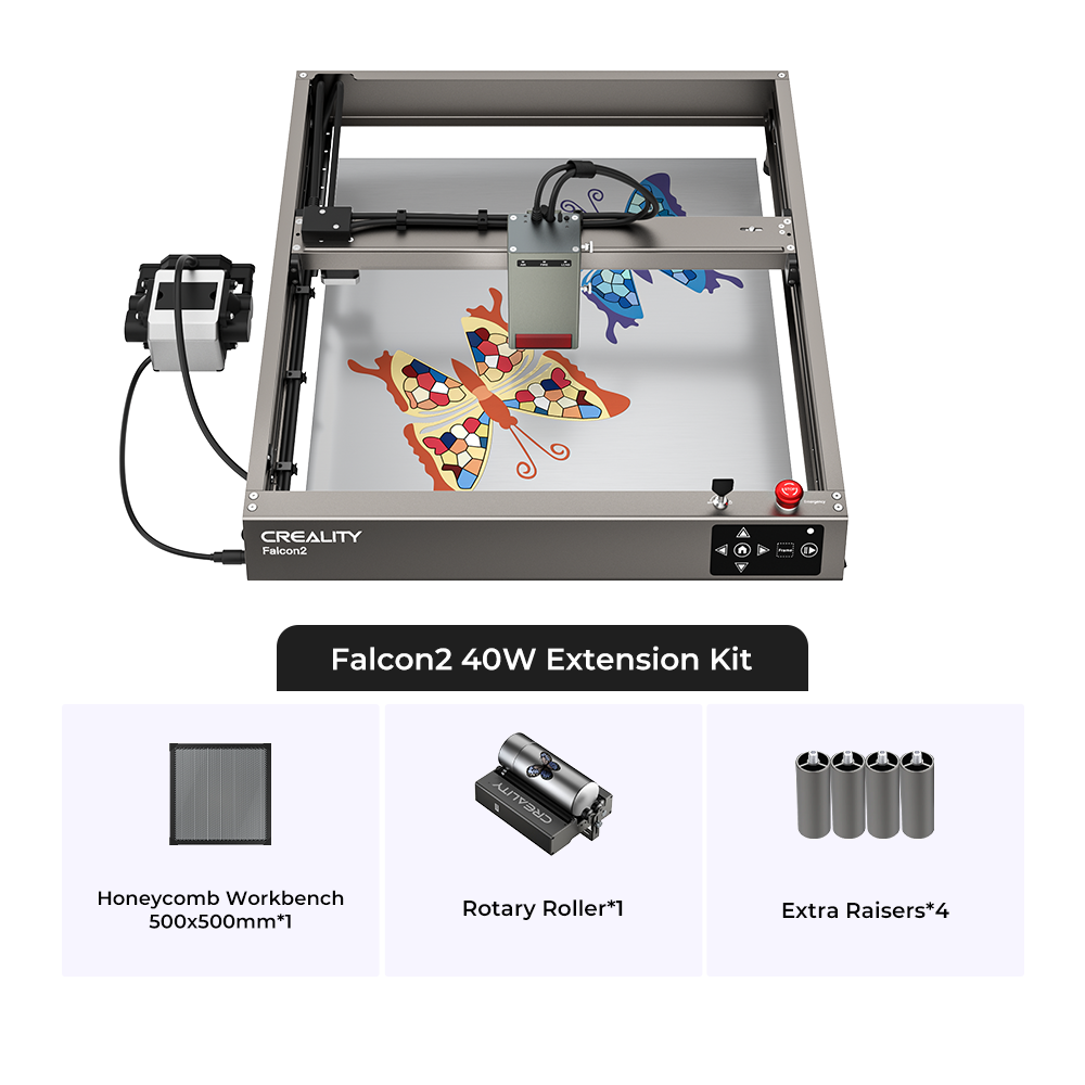 Creality Falcon2 40W Laser Gravierer Erweiterungs-Kit