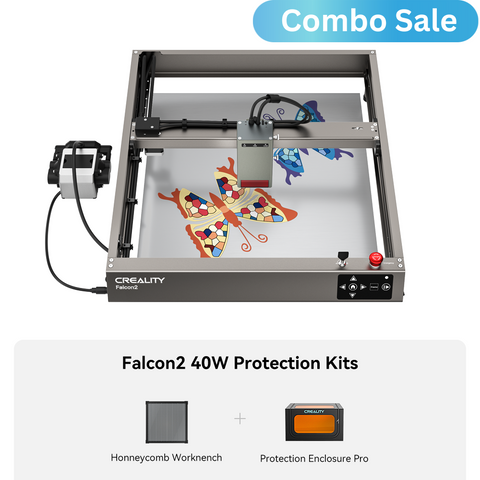Bundle Falcon2 22W Laser Engraver and Cutter Protection Kits