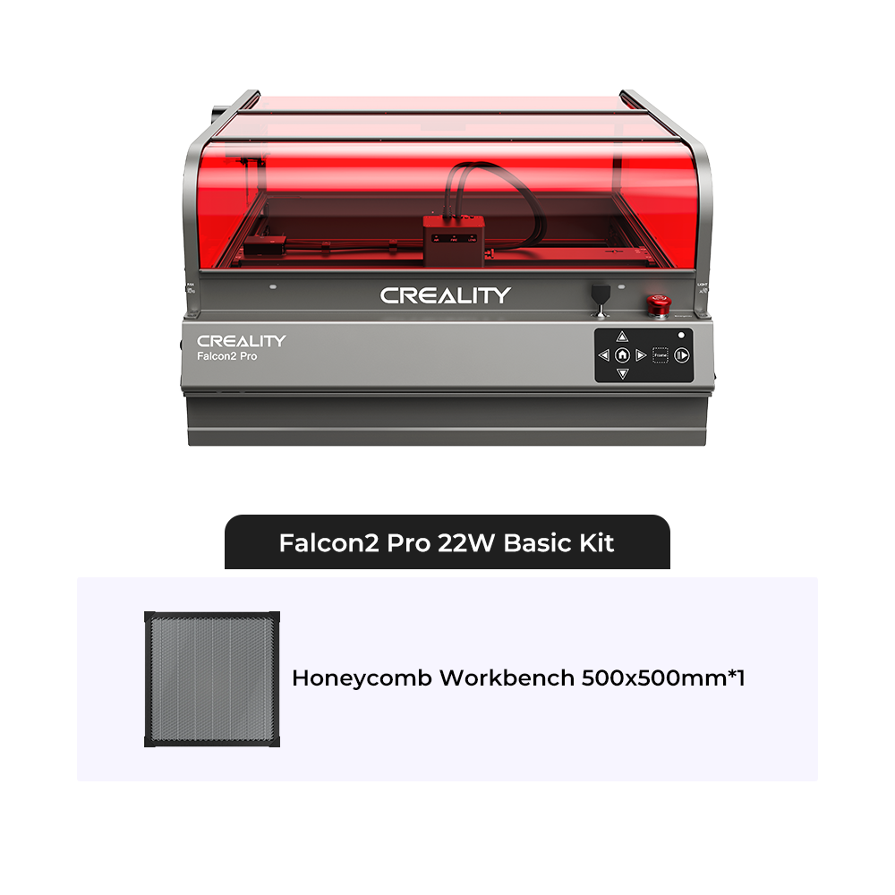 Creality Falcon2 Pro 22W Geschlossener Laser Gravierer & Cutter Basic Kit