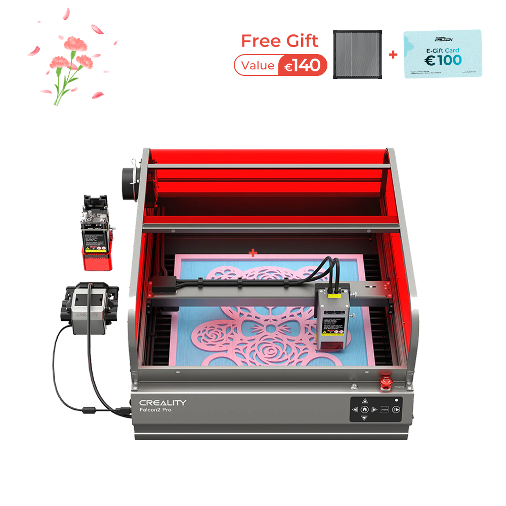 Falcon2 Pro 40W Geschlossener Laser Gravierer & Cutter