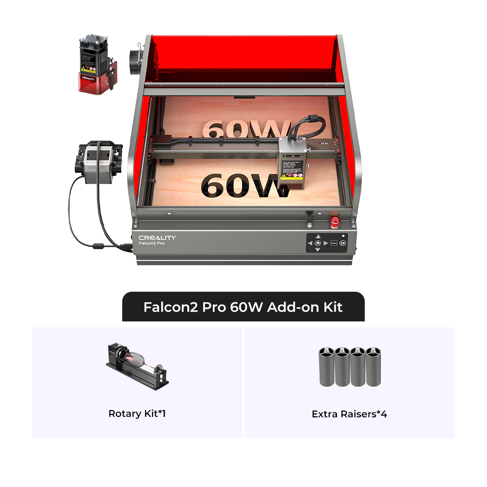 Creality Falcon2 Pro 60W Geschlossener Laser-Gravierer
