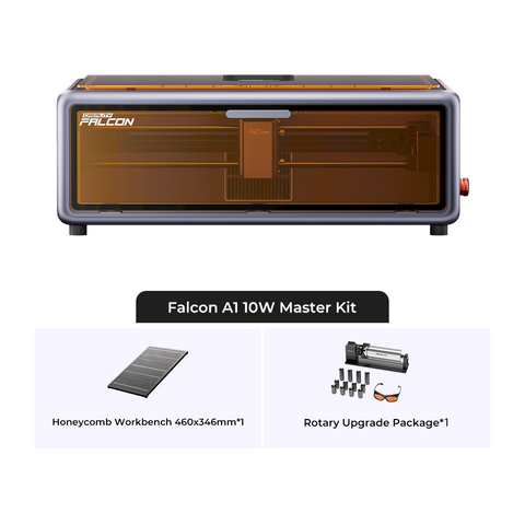 Falcon A1 10W Geschlossener Laser Gravierer & Cutter