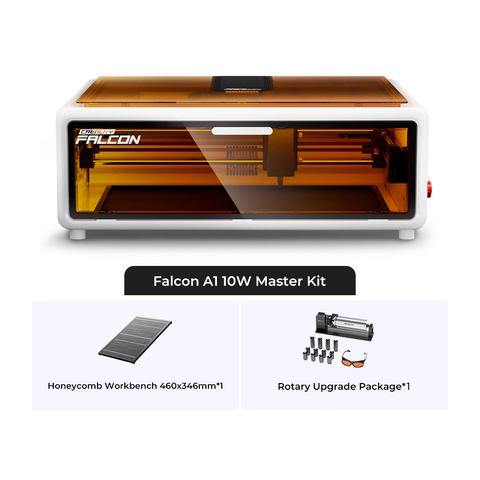Falcon A1 10W Geschlossener Laser Gravierer & Cutter
