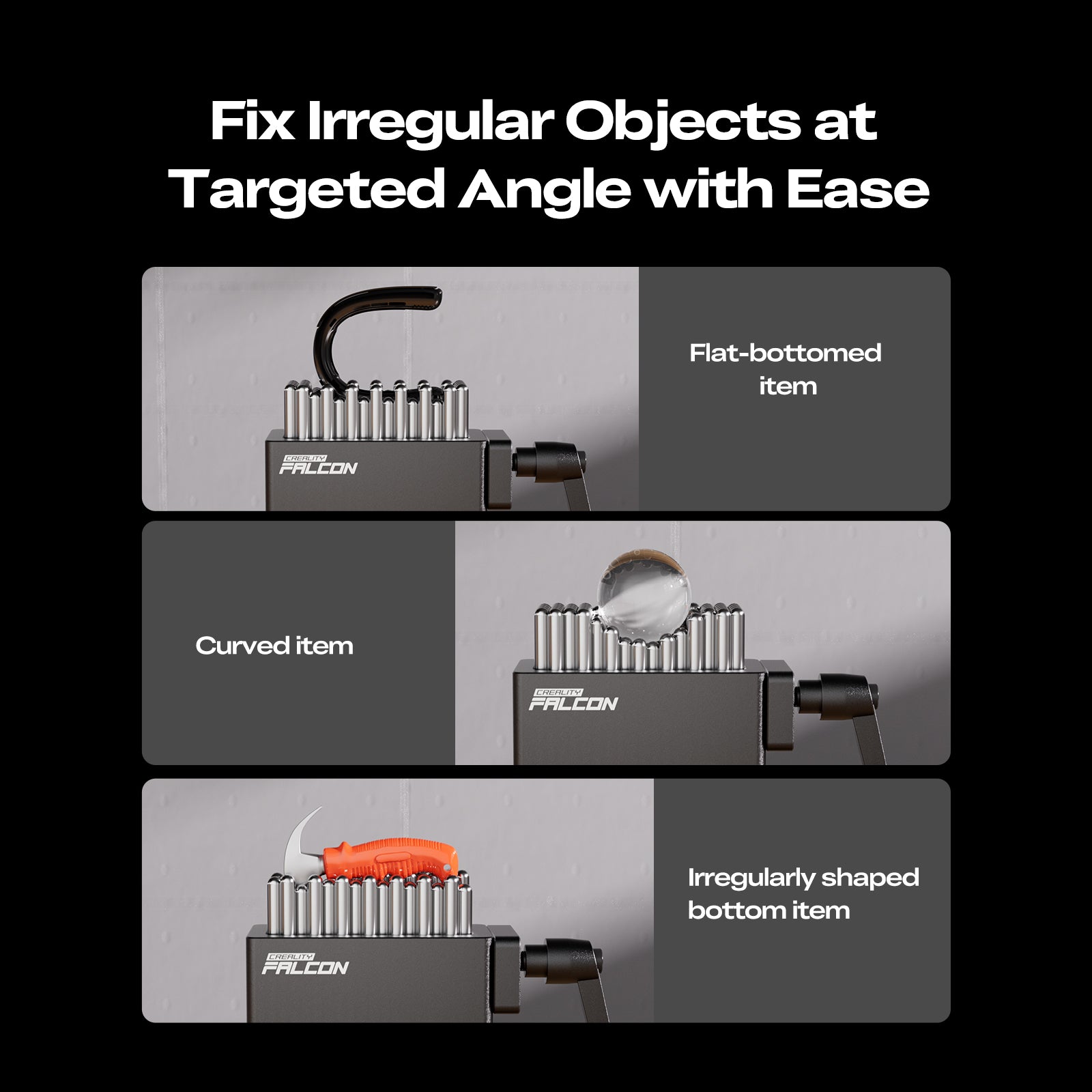 Creality Falcon Flexible Halterung