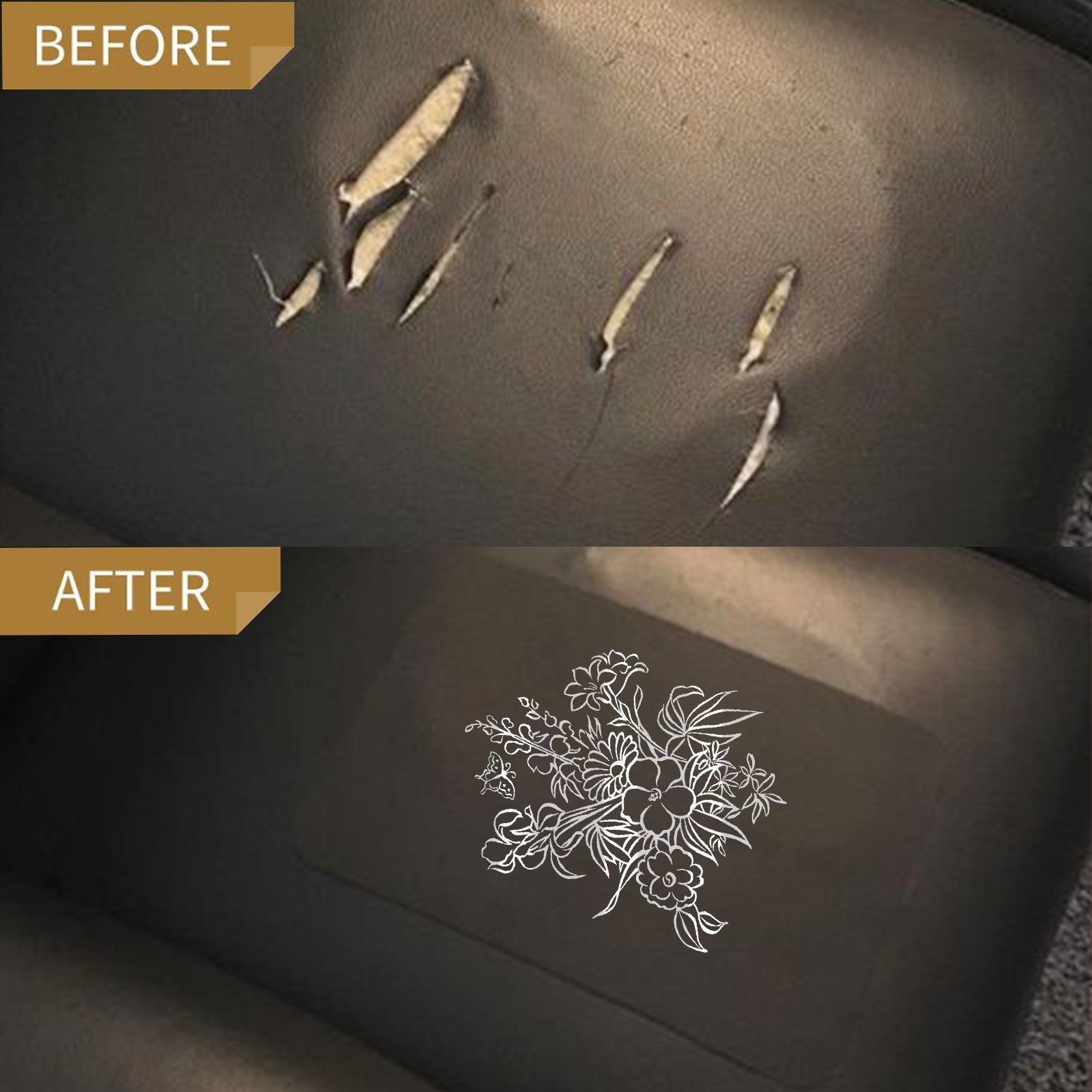 Leather Repair Patch Self 10x12