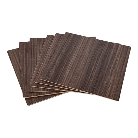 Walnuss-Sperrholzplatten Set