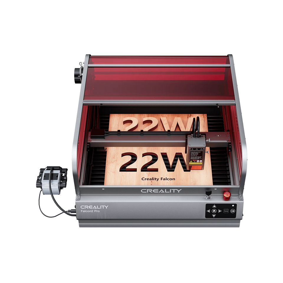 Creality Falcon2 Pro 22W Geschlossener Laser Gravierer & Cutter