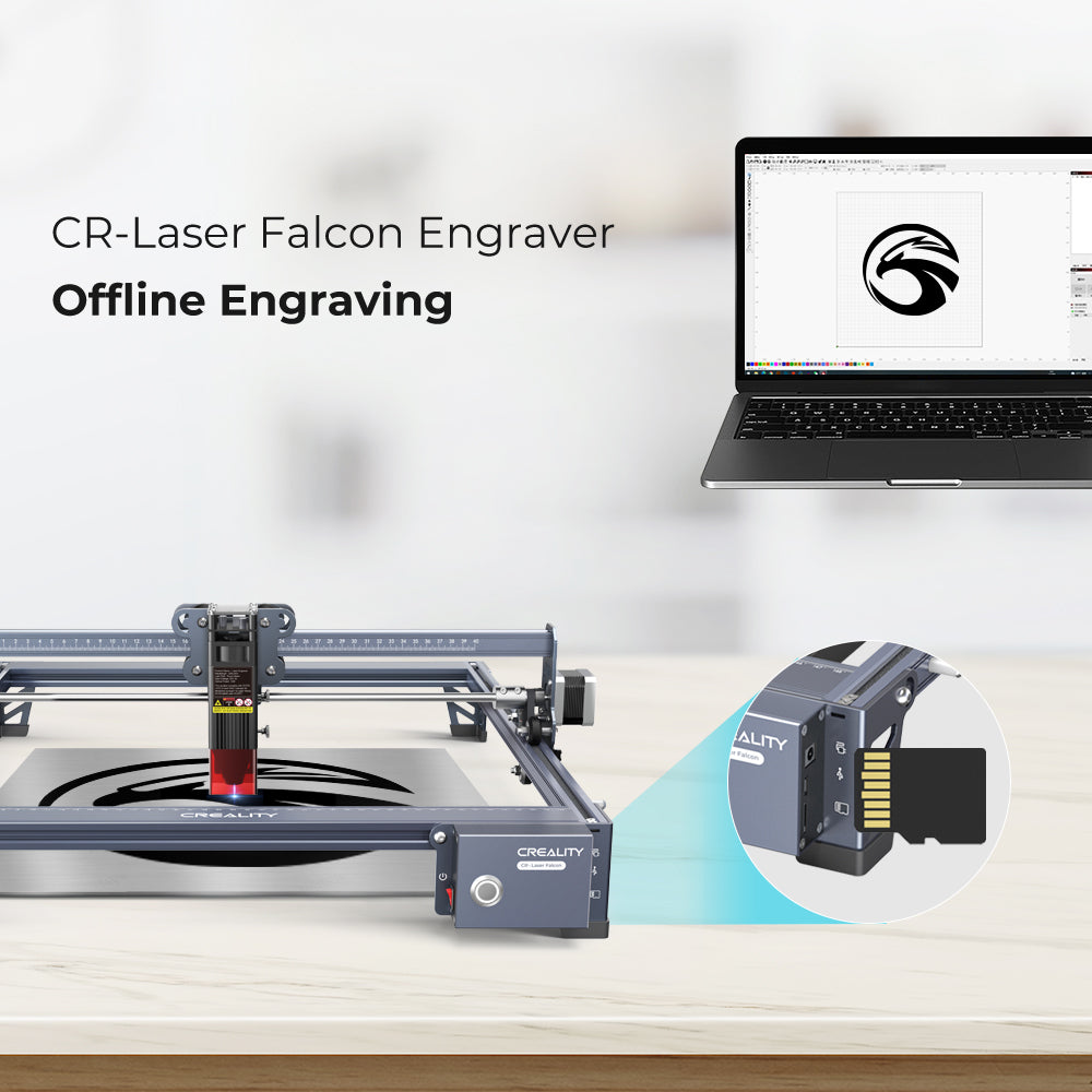 10W CR-Laser Falcon Engraver