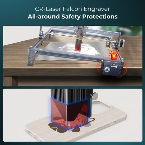 10W CR-Laser Falcon Engraver